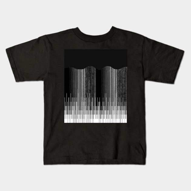 expressionism waves Kids T-Shirt by joshsmith